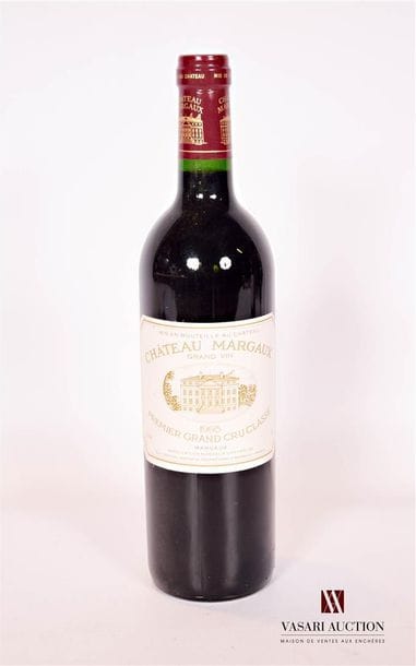 1 bottleChâteau MARGAUXMargaux 1er GCC1995

	And....
