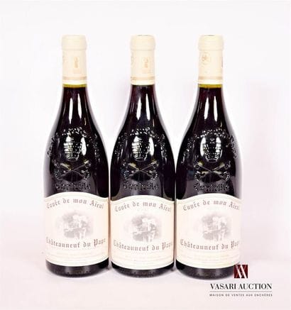 3 bottlesCHÂTEAUNEUF DU PAPE 