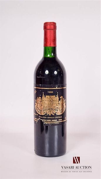 1 bottleChâteau PALMERMargaux GCC1986

	And....