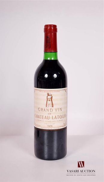 1 bottleChâteau LATOURPauillac 1er GCC1979

	And....