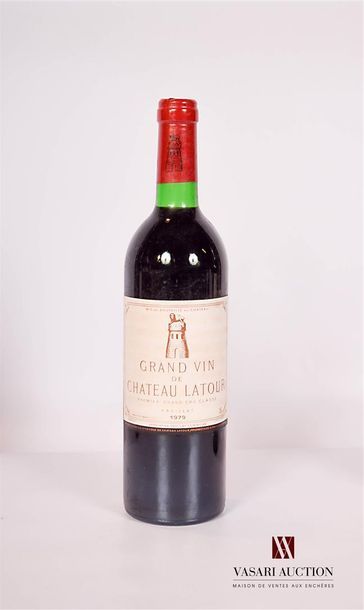 1 bottleChâteau LATOURPauillac 1er GCC1979

	And....