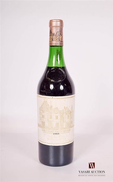 1 bottleChâteau HAUT BRIONGraves 1er GCC1983

	And....