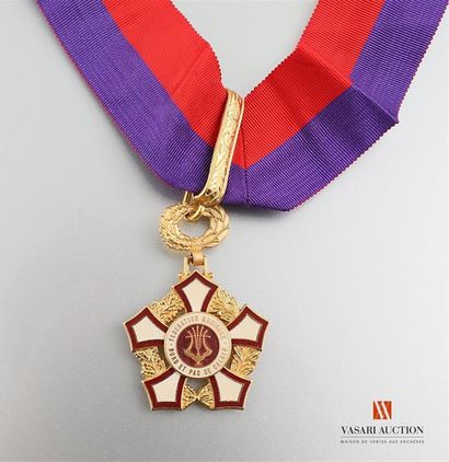 France - Médaille de la Fédération musicale,...