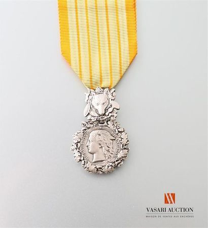 Médaille d'honneur des eaux et forêts, tirage...