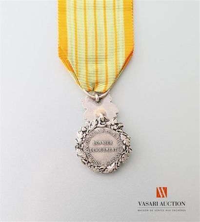 Médaille d'honneur des eaux et forêts, tirage...