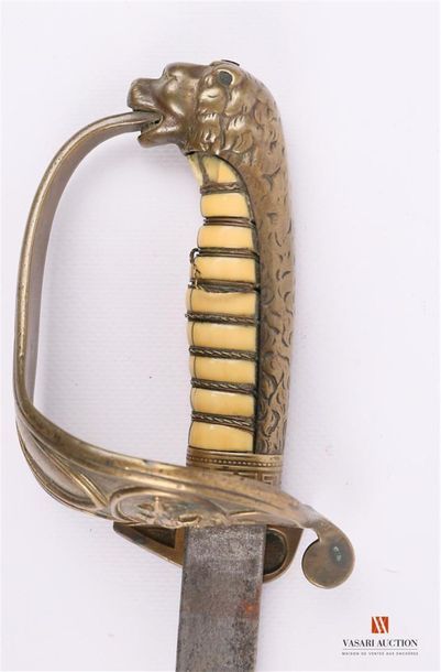 Sabre d'officier de marine allemand, lame...