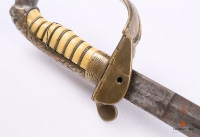 Sabre d'officier de marine allemand, lame...