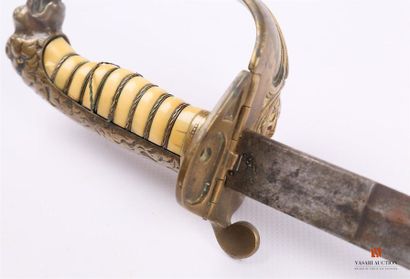 Sabre d'officier de marine allemand, lame...