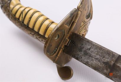 Sabre d'officier de marine allemand, lame...