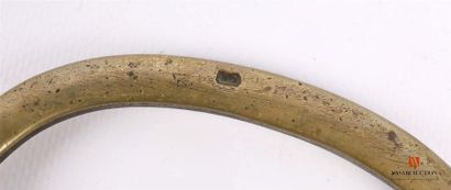 Sabre briquet modèle An IX, lame légèrement...