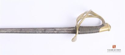 Sabre de Dragon modèle 1854, lame à double...