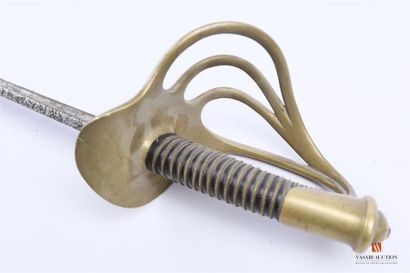 Sabre de Dragon modèle 1854, lame à double...