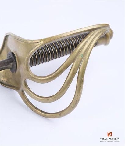 Sabre de Dragon modèle 1854, lame à double...