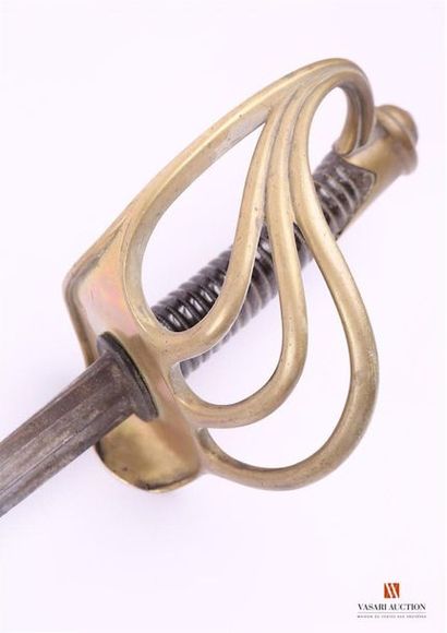 Sabre de Dragon modèle 1854, lame à double...