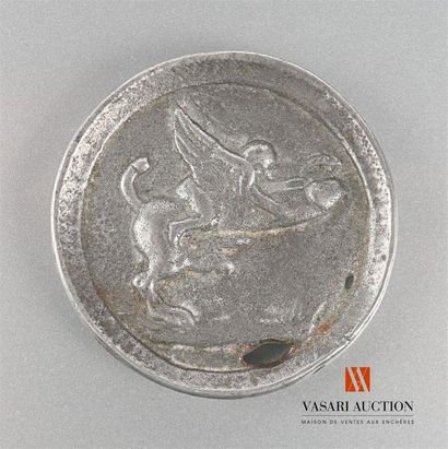 Jeton de maison de tolérance, étain, 53 mm,...