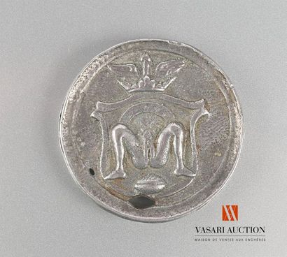Jeton de maison de tolérance, étain, 53 mm,...