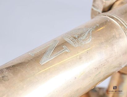 Canon de marine à percussion calibre 45 mm,...