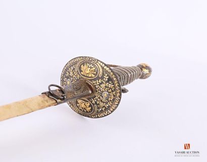 Épée de cour pour officier, exceptionnelle...