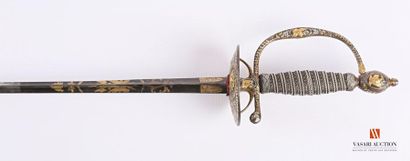 Épée de cour pour officier, exceptionnelle...