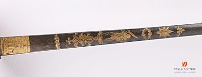 Épée de cour pour officier, exceptionnelle...
