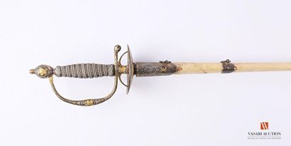 Épée de cour pour officier, exceptionnelle...
