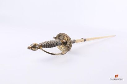 Épée de cour pour officier, exceptionnelle...