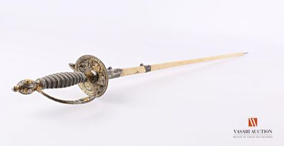 Épée de cour pour officier, exceptionnelle...