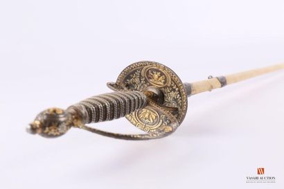 Épée de cour pour officier, exceptionnelle...