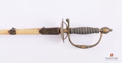 Épée de cour pour officier, exceptionnelle...