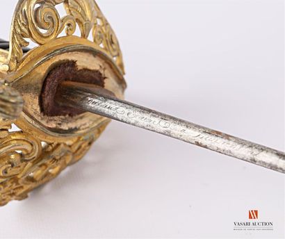Sabre d'officier de Marine modèle 1837, garde...