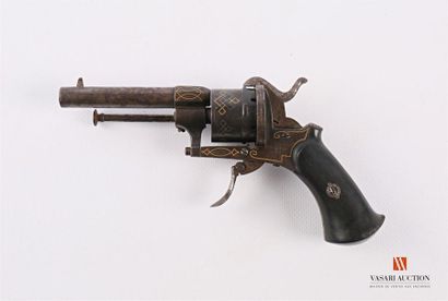 Revolver à broche système LEFAUCHEUX, barillet...
