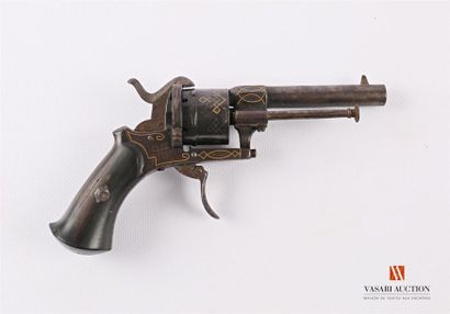 Revolver à broche système LEFAUCHEUX, barillet...