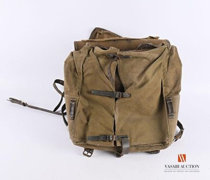 Tornister ; sac à dos en poil de vache modèle...