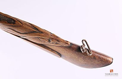 Fusil de chasse à percussion, canons en table...