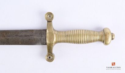 Glaive modèle 1855 allégé, poignée laiton,...