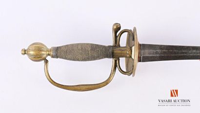 Épée de sous officier, monture laiton 