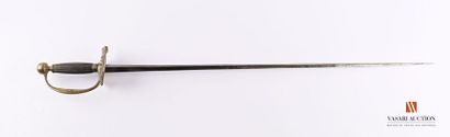 Épée d'officier type 1816, monture laiton...