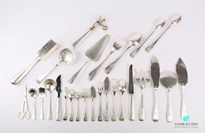 Household appliance in silver plated metal,...