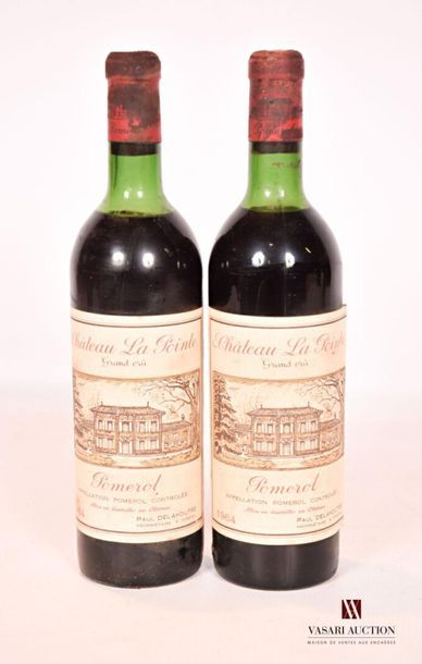 2 bottlesChâteau LA POINTEPomerol1964
And....