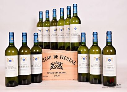 12 bottlesChâteau DE FIEUZALGraves white1999
And....