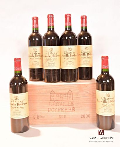 6 bottlesChâteau LÉOVILLE POYFERRÉSt Julien...