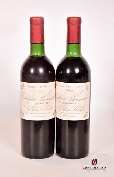 2 bottlesChâteau BRANAIRE DUCRUSt Julien...