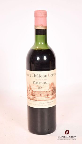 1 bottleVIEUX CHÂTEAU CERTANPomerol1961
And....