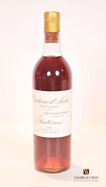 1 bottleChâteau D'ARCHESauternes GCC1961
Head...