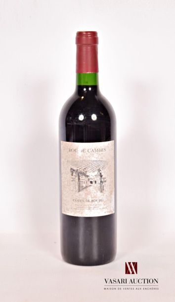 1 bottleROC DE CAMBESCESCôtes de Bourg1995
And....