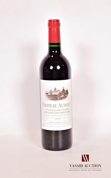 1 bottleChâteau AUSONESt Emilion 1er GCC1995
Presentation...