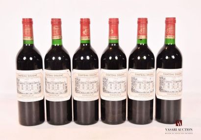 6 bottlesChâteau DAUZACMargaux GCC1988
And....