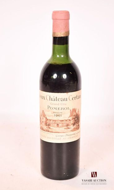 1 bottleVIEUX CHÂTEAU CERTANPomerol1961
And....