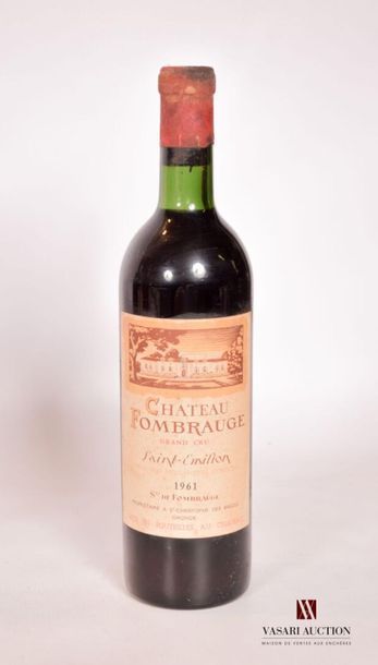 1 bottleChâteau FOMBRAUGESt Emilion GC1961
And....