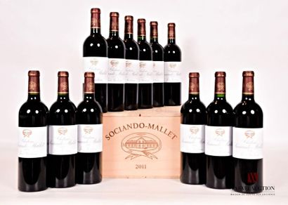 12 bottlesChâteau SOCIANDO MALLETHaut Médoc2011
Presentation...